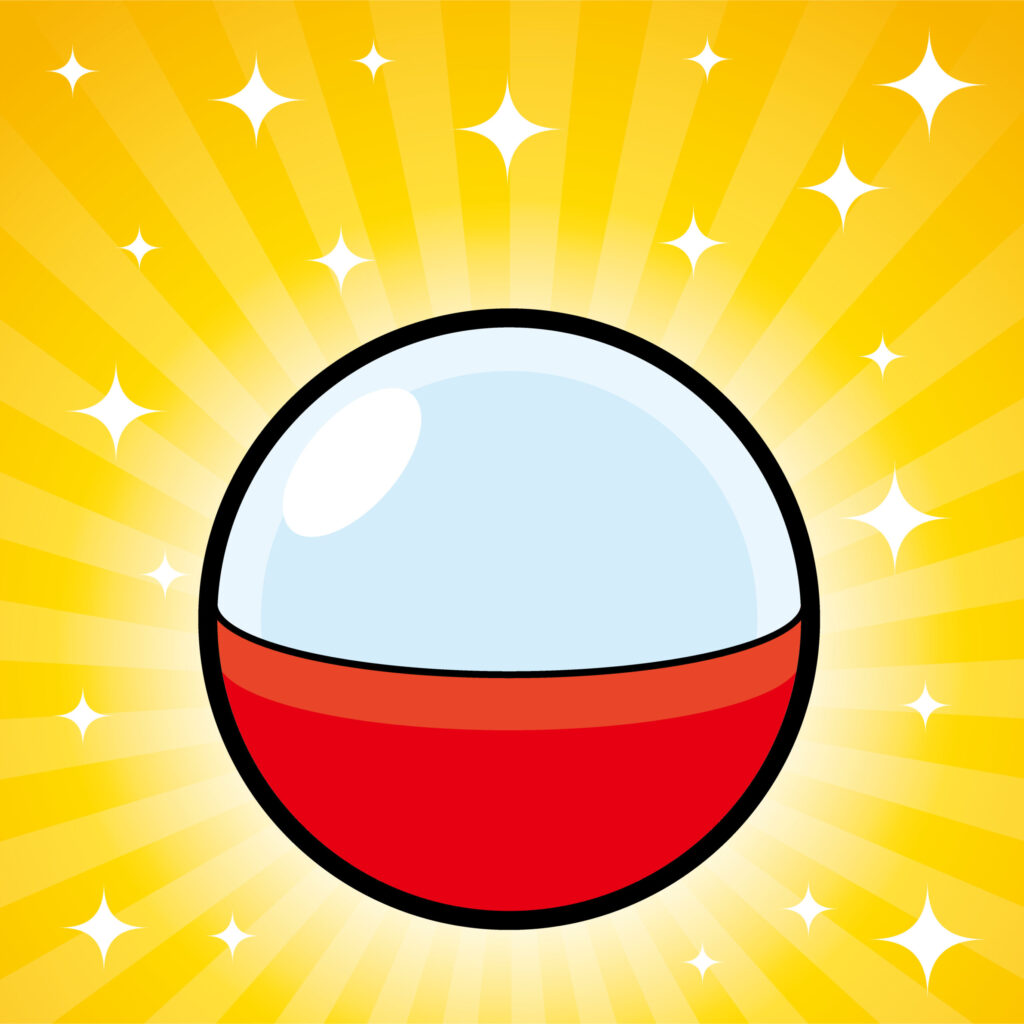 二次予約可能になった売れ筋のカプセルトイ入ったカプセルのイメージ